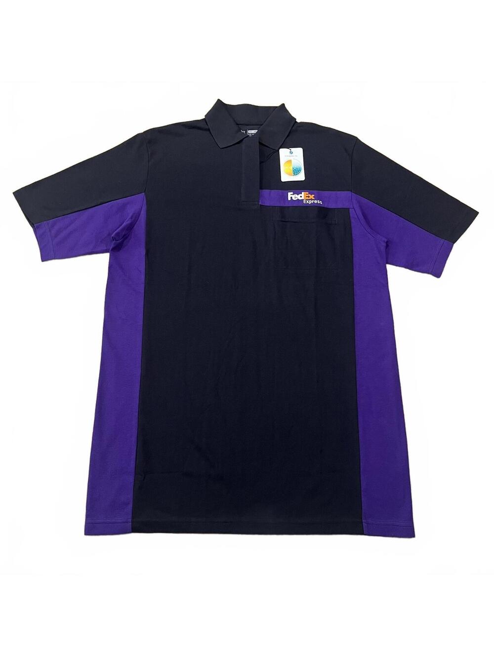 NWT FedEx Express Uniform Work Polo Shirt Size XL